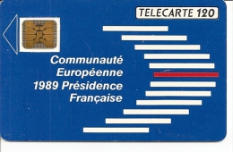 < F108 ¤ Communauté Européenne - 120u SC4on - BE - 1989