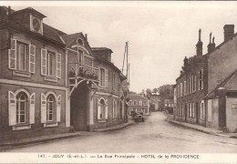 JOUY - 28 - La Rue Principale - Hotel De La Providence - VAN - - Jouy