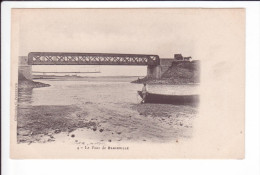 CPA - Le Pont De BLAINVILLE  - N° 4 - Collection G. Percepied - Attelage à La Sortie Du Pont - Blainville Sur Mer