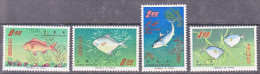 POISSONS- MICHEL NUM 576-579 ** C= 45 EURO - Unused Stamps