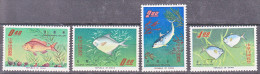 POISSONS- MICHEL NUM 576-579 ** C= 45 EURO - Nuevos