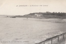 Voyagée 1919 - Angoulins - Le Brise-Lames à Mer Montante - FRANCO DE PORT - Angoulins