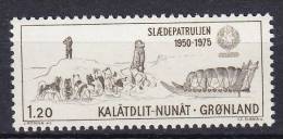 Greenland 1975 Mi. 95     1.20 Kr Schlittenpatrouille SIRIUS (Cz. Slania) MNH** - Unused Stamps
