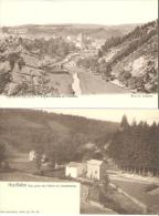 Houffalize Ligne Vicinale Et L'ourthe & Vue Prise De L'hotel Du Luxembourg - Houffalize