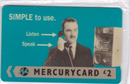 Mercury, MER184, Harry Enfield - Simple, Mint In Blister, 2 Scans. - [ 4] Mercury Communications & Paytelco