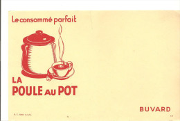 Buvard LA POULE AU POT Le Consommé Parfait - Suppen & Sossen