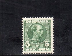 DANEMARK 1905-6 * - Ongebruikt