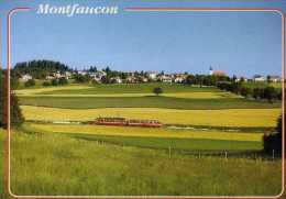 MONTFAUCON, Train  Micheline - Montfaucon