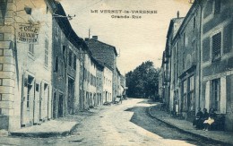 CPA 63 LE VERNET LA VARENNE GRANDE RUE - Autres & Non Classés