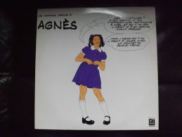 Album 33t/12\".LES HISTOIRES DROLES D'AGNES. - Humour, Cabaret