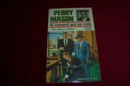 VENTE D´UNE COLLECTION DE LIVRE DE POCHE AU CINEMA  ° PERRY  MASON  LE CANARD QUI SE NOIE - Film/Televisie