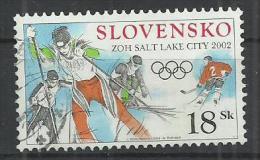 SLOVAKIA 2002 - WINTER OLYMPIC GAMES - USED OBLITERE GESTEMPELT USADO - Oblitérés