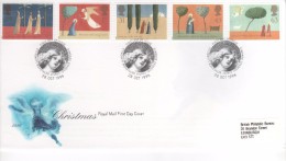 GRANDE BRETAGNE PREMIER JOUR FDC  28 10 1996 NOEL - 1991-2000 Dezimalausgaben