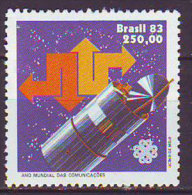 BRAZIL - BRASIL  - TELECOM - SATELITE - MNH ** - 1983 - América Del Sur