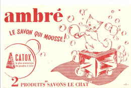 Buvard AMBRE CATOX Le Savon Qui Mousse! - Perfumes & Belleza