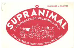 Buvard SUPRANIMAL Le Régénérateur De L'organisme Animal  C'est Un Produit PORVIGOR  De DOULLENS Dans La Somme - Farm