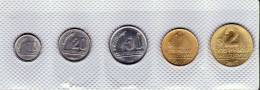 ® URUGUAY: Lote De 5 Monedas 1994-2008 - Uruguay