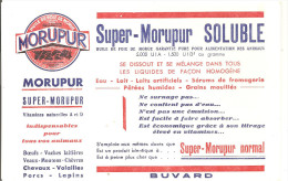 Buvard MORUPUR Super-Morupur Soluble Huile De Foie De Morue Garantie Pour L'alimentation Des Animaux - Agriculture