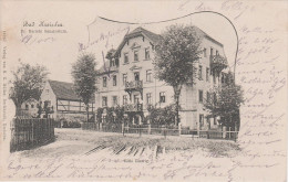 Litho AK Bad Kreischa Stempel Heide Dr. Bartels Sanatorium Villa Eissrig Haus Bei Gombsen Lungkwitz Possendorf Dresden - Kreischa