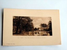 Carte Postale Ancienne : ANET : Pièce D'Eau Du Chateau Et Moulin De La Barillette - Anet