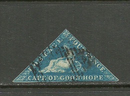 KAP DER GUTER HOFFNUNG 1853/55 Michel 2 I O - Cape Of Good Hope (1853-1904)