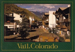 Pedestrian Vail Village 8250 Feet High In The Colorado Rocky Mountains Vail Colorado - Rocky Mountains