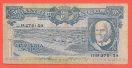 ANGOLA 50 Escudos 10 Juin 1962 P93 TB - Angola