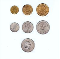 ® URUGUAY 1960: LOTE De 6 Monedas - Níquel Y Bronce - Uruguay