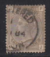 Great Britain 1880-83 Cancelled, Plate 18, Sc# , SG 160 - Oblitérés