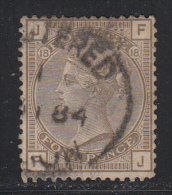 Great Britain 1880-83 Cancelled, Plate 18, Sc# , SG 160 - Gebraucht