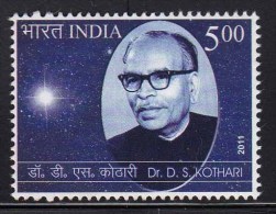 India MNH 2011,  Dr. D.S. Kothari, Physics Statistical Thermodynamics White Dwarf Stars Chemistry Mathematics Astronomy - Unused Stamps