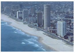 (128 PH) Australia - Pre-paid Postcard 1978 + Cancel At Back - QLD - Gold Coast Surfers Paradise Beach - Gold Coast