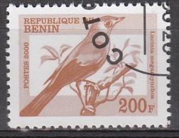 Benin, 2000 - 200f Bird - Usato° - Passeri