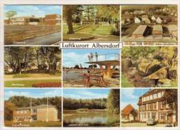 Albersdorf , Mittelschule - Ehrenmal - Rentnerwohnheim - Brutkamp - Schwimmbad - Schalenstein - Jugendherberge - Lisbeth - Heide