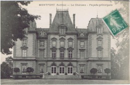 72 - Montfort-le-Gesnois (Montfort-le-Rotrou) (Sarthe) - Le Château - Façade Principale - Montfort Le Gesnois