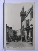 ALGERIE - TEBESSA - RUE CARACALLA - ANIMEE - 1943 - Tebessa