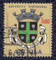 Angola 1963 Oblitéré Rond Used Blason De La Ville Vila Do Dondo - Angola