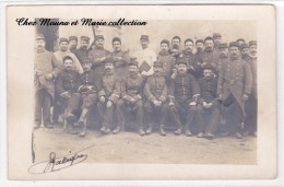 CARTE PHOTO MILITAIRE - 20 ET 134 EMES REGIMENTS - Personaggi