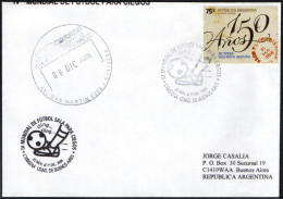 CALCIO - ARGENTINA BUENOS AIRES 2006 - IV MUNDIAL DE FUTBOL SALA PARA CIEGOS - Covers & Documents
