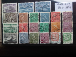 B043 - SUOMI - FINLAND - FINNLAND - 1972 - 1974 - 21 Differrent Stamps - Verschiedene Briefmarken - Colecciones