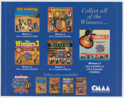 Winners - Vorläufer - CMAA Silver Jubilee Collection 1973 - 1997 - 2 Original CDs - Country & Folk