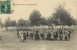 Ref F467- Marne - Sezanne - Place Du Champ Benoit - Carte Bon Etat   - - Sezanne