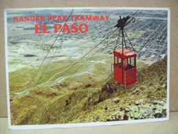 Rangers Peak Tramway "El Paso" Texas  (U.S.A.) - El Paso