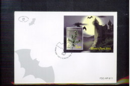 Bosnia And Herzegowina Mostar 2011 Hawthorn  Block FDC - Plantes Médicinales