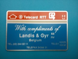 P 4 Landis & Gyr 810 E (Mint,Neuve) Catalogue 280  Très Rare ! - Senza Chip