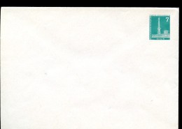BERLIN PU15 A1/003 Privat-Umschlag BLANKO ** 1958  NGK 7,00 € - Sobres Privados - Nuevos