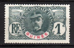 GUINEE - 1906/07 Scott# 33 (*) - Unused Stamps