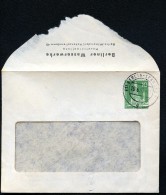 BERLIN PU16 B2/001a Privat-Umschlag WASSERWERKE 1957  NGK 20,00 € - Privatumschläge - Gebraucht