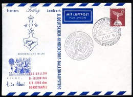 BERLIN PU19 B2/003c Privat-Umschlag JEAN COCTEAU Sost.1961  NGK 15,00 € - Private Covers - Used