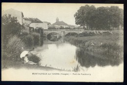 Cpa Du 88 Monthureux Sur Saone  -- Pont Du Faubourg   JA15 53 - Monthureux Sur Saone